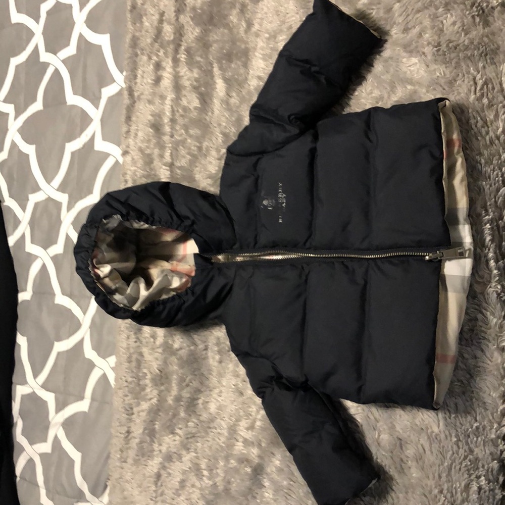 FLASH SALE Navy Burberry Puffer